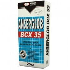 Купить Клей для плитки Anserglob, 25кг (BCX-35 для каминов та печей)