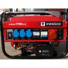 Купить Бензиновый генератор KRAFTWELE KW6500 6,5 KVA 3F EL