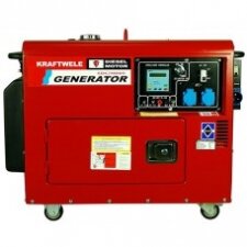Купить Дизельный генератор KRAFTWELE SDG9800S 1F ATS