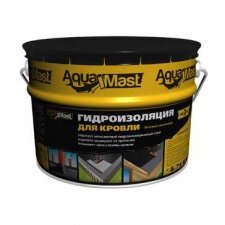 Купить Мастика битумно-резиновая AquaMast 10 кг 