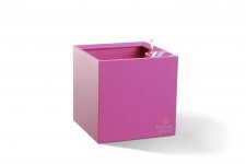 Купить Горшки с оросительной системой Cubico Flower Lover розовый 5.6л Ш*Г*В(см) 21×21×21 