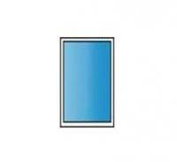 Купить Металлопластиковые окна ALMplast 800х1400 с двухкамерным стеклопакетом, фурнитура Maco