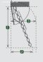 Чердачная лестница Roto Scherentreppe ELEKTRO (с электроуправлением) 70*140 (фото 2)