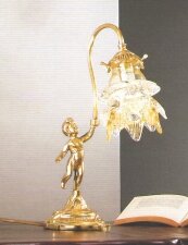 Купить Настольная лампа Nervilamp 2080/1L French Gold