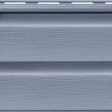 Купить Виниловый сайдинг "ROYAL EUROPA" Grandform двойной излом ( серо-голубой) 0, 77 м2