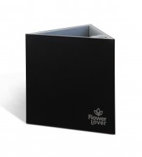 Купить Горшки с оросительной системой Triangle Flower Lover черный 0.5 Ш*Г*В(см) 14×14×14