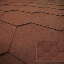 Узнать характеристики: Битумная черепица КERABIT Тройка, форма К (Красный) Битумная черепица КERABIT Тройка, форма К (Красный)