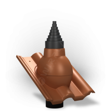 Узнать характеристики: Антенный выход Wirplast PA56 TILE для керамической кровли Антенный выход Wirplast PA56 TILE для керамической кровли