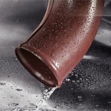 Узнать характеристики: Водосточная система Flamingo 125/87 Сливное Колено трубы Водосточная система Flamingo 125/87 Сливное Колено трубы