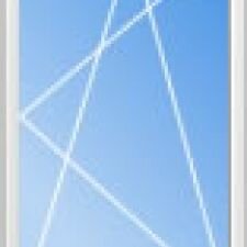 Узнать характеристики: Окно 800х1400 REHAU Euro 60 с однокамерным стеклопакетом фурнитура Maco Окно 800х1400 REHAU Euro 60 с однокамерным стеклопакетом фурнитура Maco